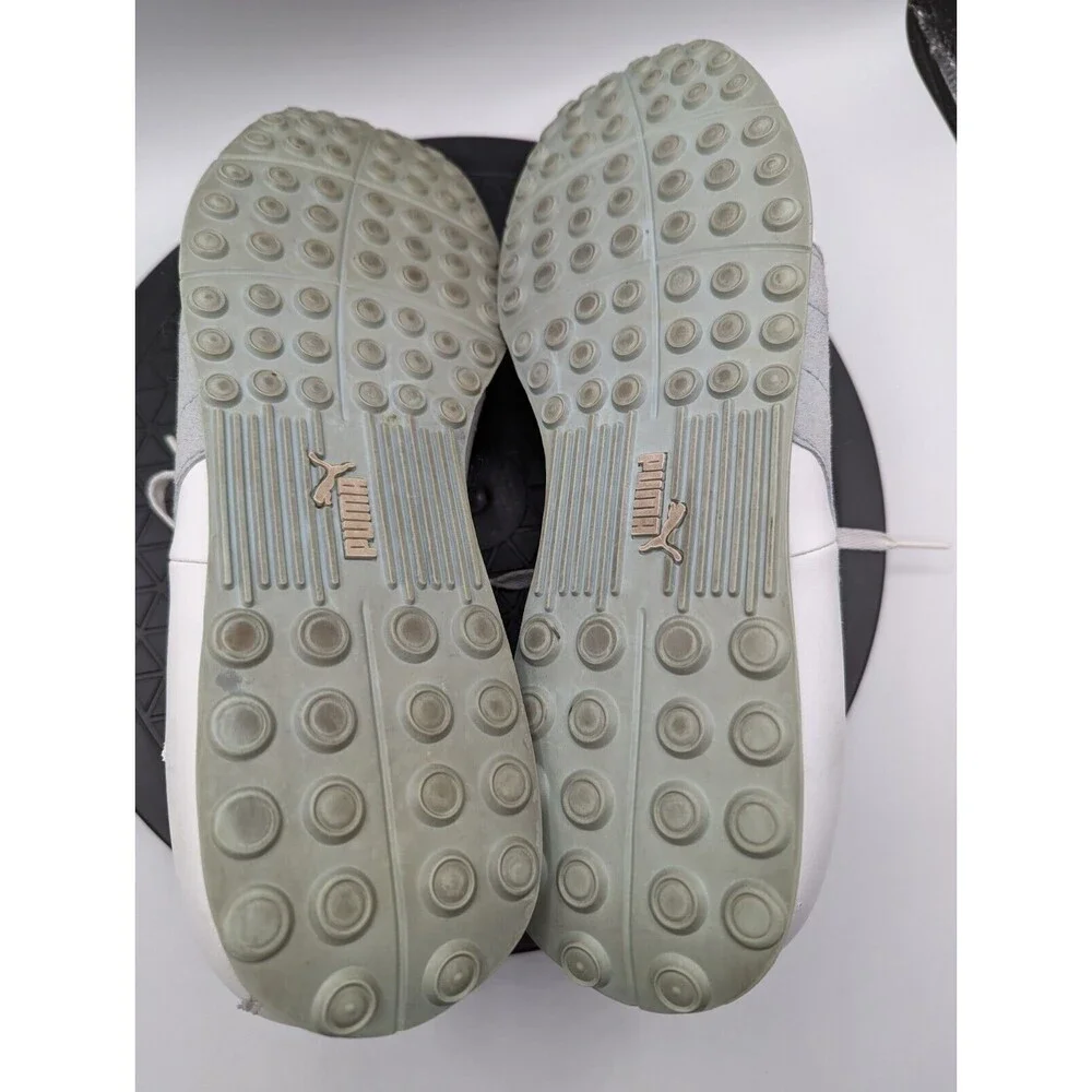 Women Size 11 PUMA TURIN light blue fog and white 342381